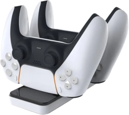 Dobe Charging Dock for PS5 Controller - White - Open Sealed  for sale in Egypt from Games2Egypt