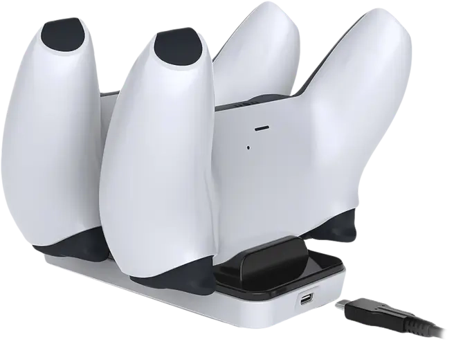 Dobe Charging Dock for PS5 Controller - White - Open Sealed  for sale in Egypt from Games2Egypt