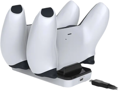 Dobe Charging Dock for PS5 Controller - White - Open Sealed  for sale in Egypt from Games2Egypt