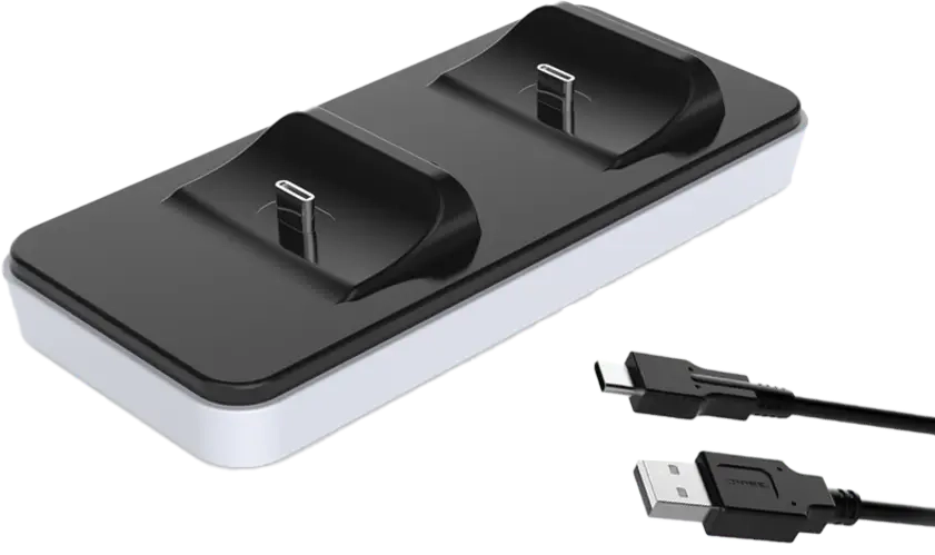 Dobe Charging Dock for PS5 Controller - White - Open Sealed  for sale in Egypt from Games2Egypt