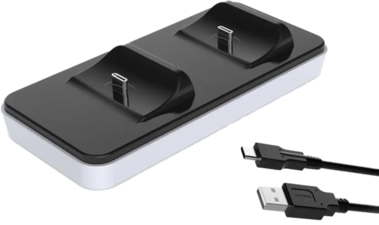 Dobe Charging Dock for PS5 Controller - White - Open Sealed  for sale in Egypt from Games2Egypt