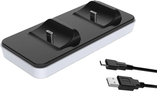 Dobe Charging Dock for PS5 Controller - White - Open Sealed  for sale in Egypt from Games2Egypt
