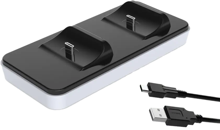 Dobe Charging Dock for PS5 Controller - White - Open Sealed  for sale in Egypt from Games2Egypt