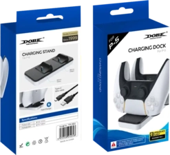 Dobe Charging Dock for PS5 Controller - White - Open Sealed  for sale in Egypt from Games2Egypt