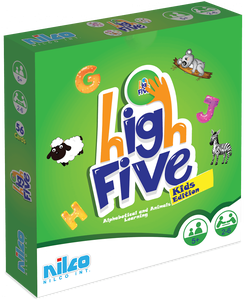 Nilco High Five Kids Travel Card Game -  for sale in Egypt from Games2Egypt