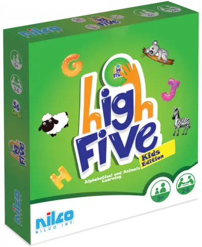 Nilco High Five Kids Travel Card Game