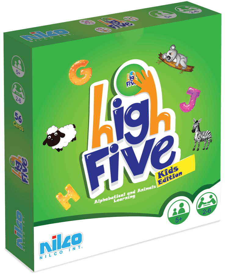 Nilco High Five Kids Travel Card Game