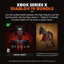 Xbox Series X Console – Diablo IV (Digital) Bundle - 1Tb