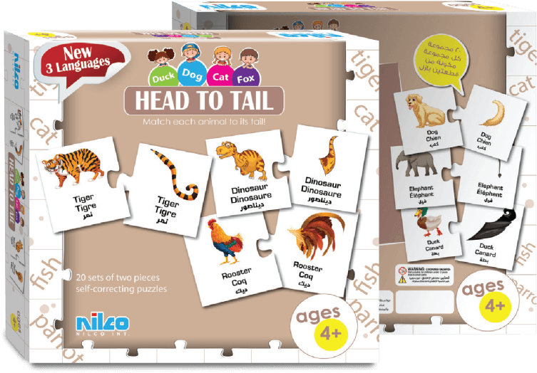 Nilco Head To Tail Card Game – image 2