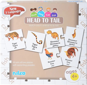 Nilco Head To Tail Card Game -  for sale in Egypt from Games2Egypt