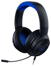 Razer Wired Gaming Headphone Kraken X for Console - Black and Blue (92221)