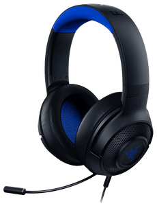Razer Wired Gaming Headphone Kraken X for Console - Black and Blue -  for sale in Egypt from Games2Egypt