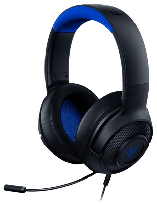 Razer Wired Gaming Headphone Kraken X for Console - Black and Blue
