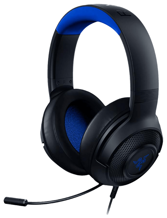 Razer Wired Gaming Headphone Kraken X for Console - Black and Blue  for sale in Egypt from Games2Egypt