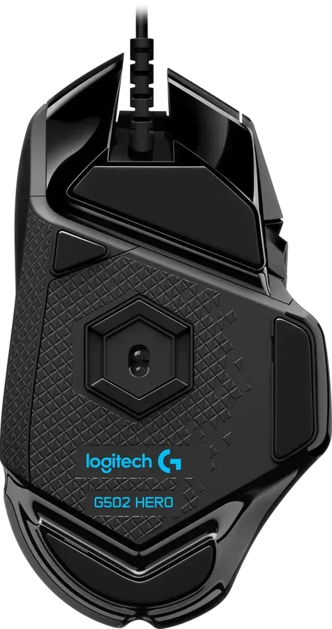 Logitech G502 Hero High Performance Wired Gaming Mouse - Black – image 3