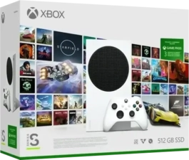 Xbox Series S Console Starter Bundle with 3 Months Game Pass Ultimate