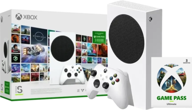 Xbox Series S Console Starter Bundle with 3 Months Game Pass Ultimate (92394)