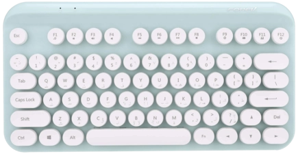 Forev FV-WI8 Mini HighEnd Wireless Gaming Keyboard - Mint Green -  for sale in Egypt from Games2Egypt
