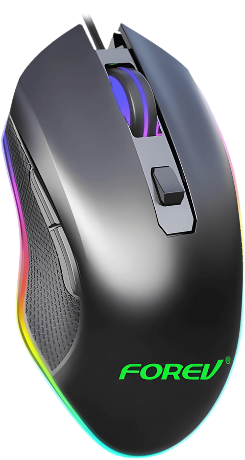 Forev FV-Q7 HighEnd Gaming Mouse - Black