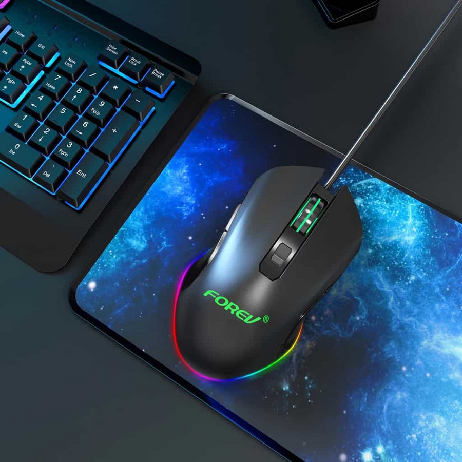 Forev FV-Q7 HighEnd Gaming Mouse - Black – image 4