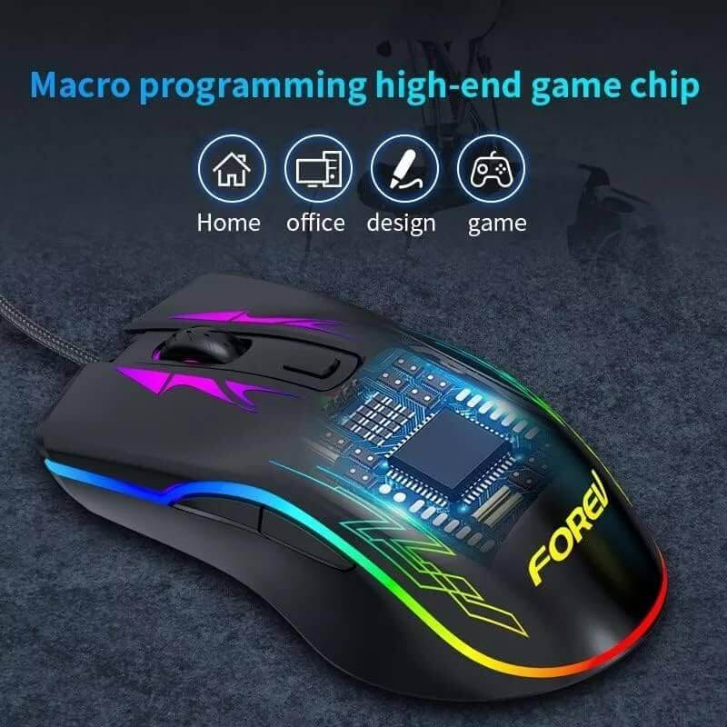 Forev FV-509 HighEnd Gaming Mouse - Black – image 2