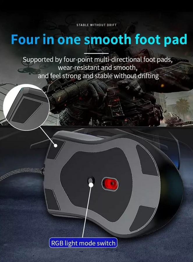 Forev FV-509 HighEnd Gaming Mouse - Black – image 4