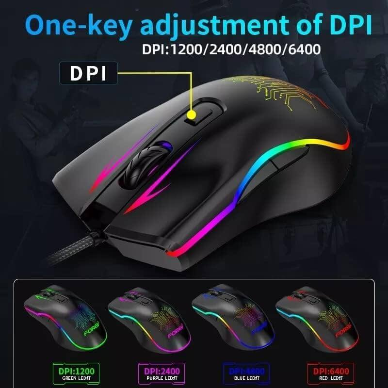 Forev FV-509 HighEnd Gaming Mouse - Black – image 6