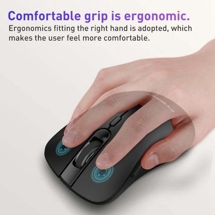 Forev FV-G200 Wireless Gaming Mouse - Black – image 3