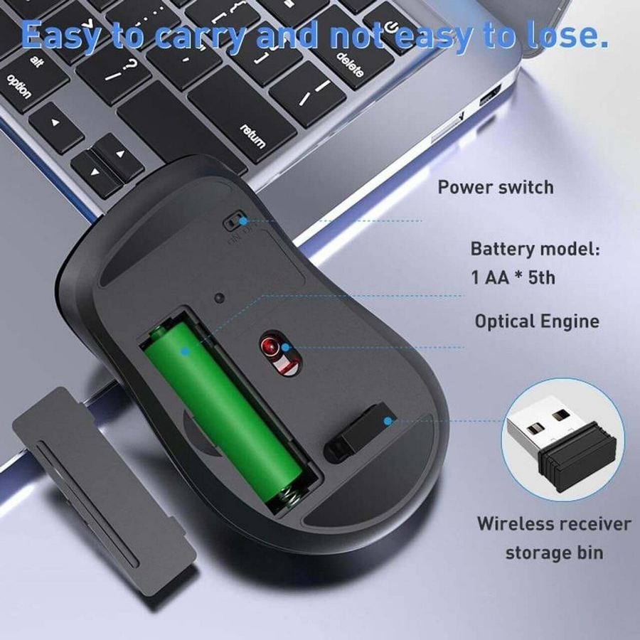 Forev FV-G200 Wireless Gaming Mouse - Black – image 5