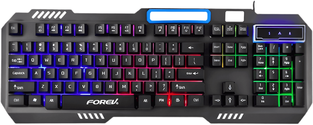 Forev FV-Q307 RGB Keyboard - Black