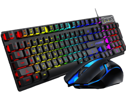 Forev FV-Q3055 RGB Gaming Keyboard and Mouse Combo