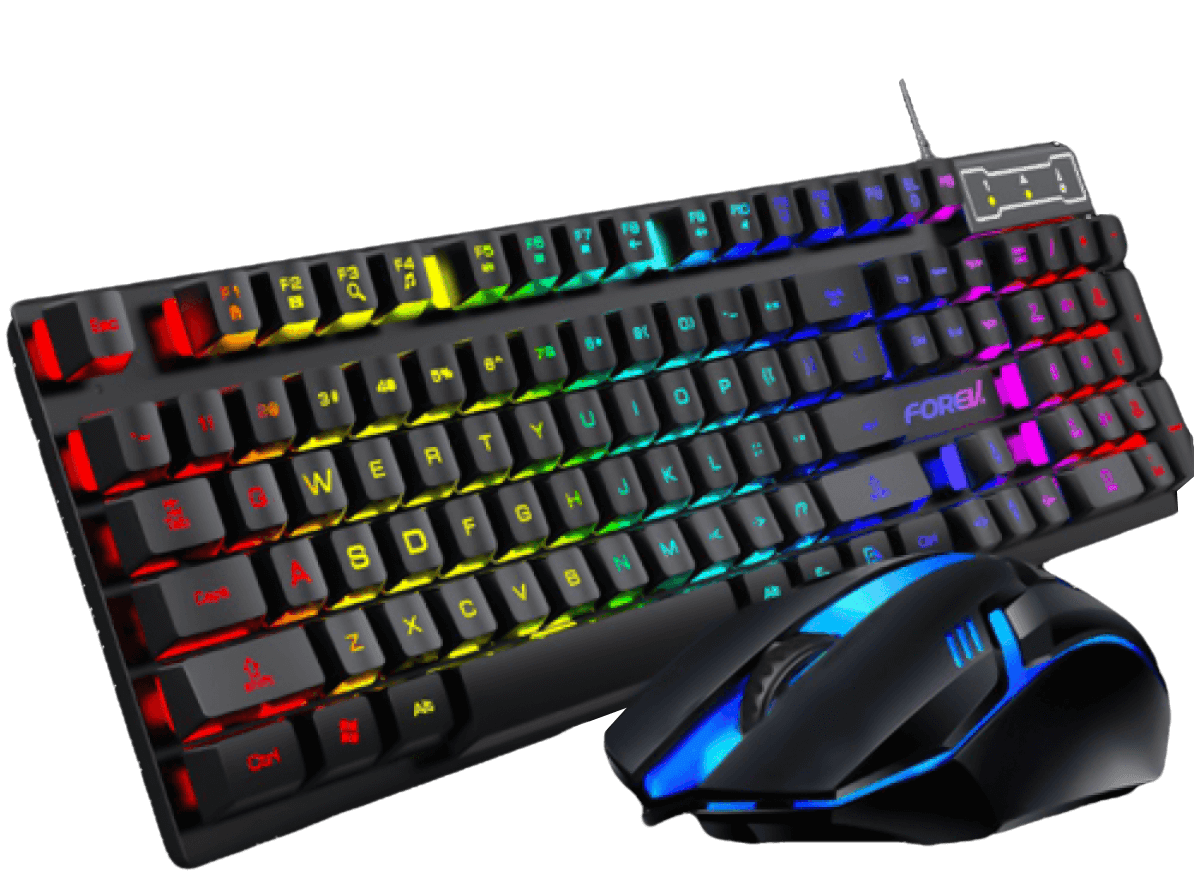 Forev FV-Q3055 RGB Gaming Keyboard and Mouse Combo