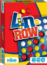 Nilco 4 In a Row (Connect 4) Mini Board Game