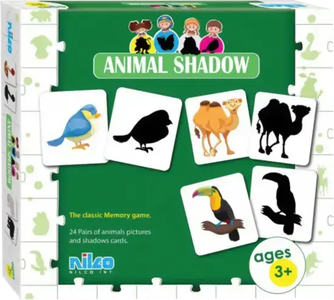 Nilco Animal Shadow Card Game -  for sale in Egypt from Games2Egypt