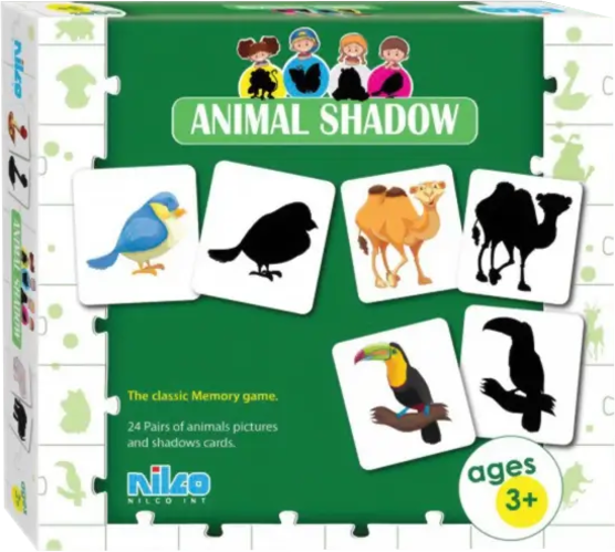 Nilco Animal Shadow Card Game