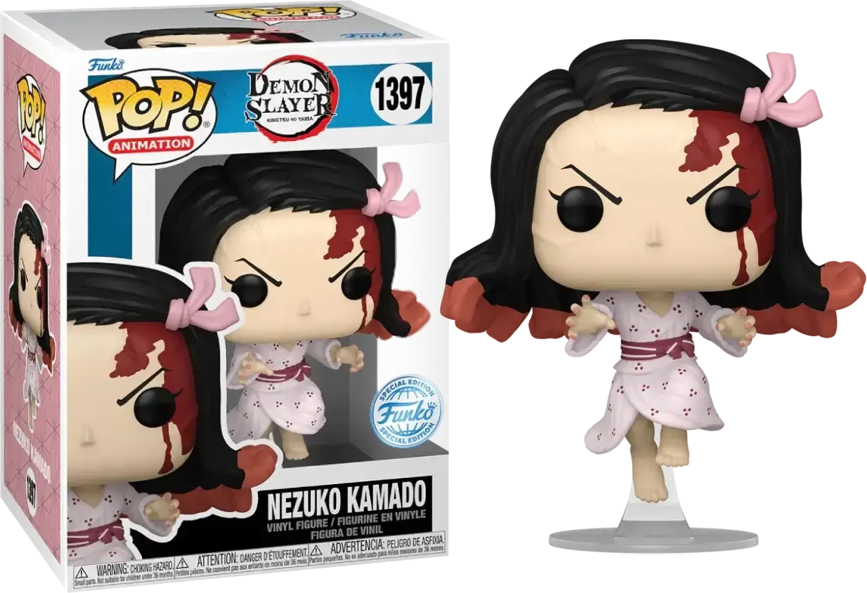 Funko Pop! Anime: Demon Slayer - Nezuko Kamado Leaping (Exc) – image 3