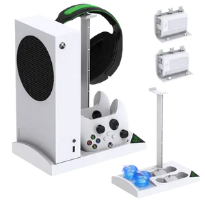 Vertical Cooling Stand with Charging Station for Xbox Series S Console - Open Sealed