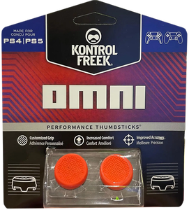 Omni Analog Freek and Grips for PS5 and PS4 - Orange -  for sale in Egypt from Games2Egypt