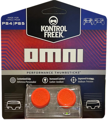 Omni Analog Freek and Grips for PS5 and PS4 - Orange