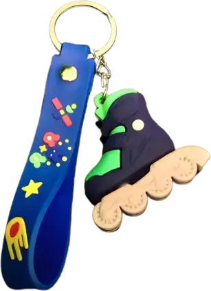 Skate Keychain Medal