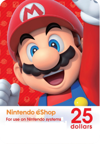 Nintendo eShop $25 USA