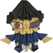 Origami Hand Made Anime Naruto Action Figure - Sasuke -  for sale in Egypt from Games2Egypt