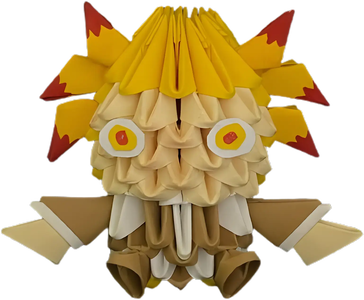 Origami Hand Made Anime Kyojuro Rengoku Demon Slayer - Action Figure -  for sale in Egypt from Games2Egypt