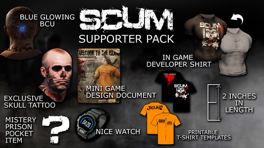 SCUM Supporter Pack  للبيع في مصر من خلال Games2Egypt