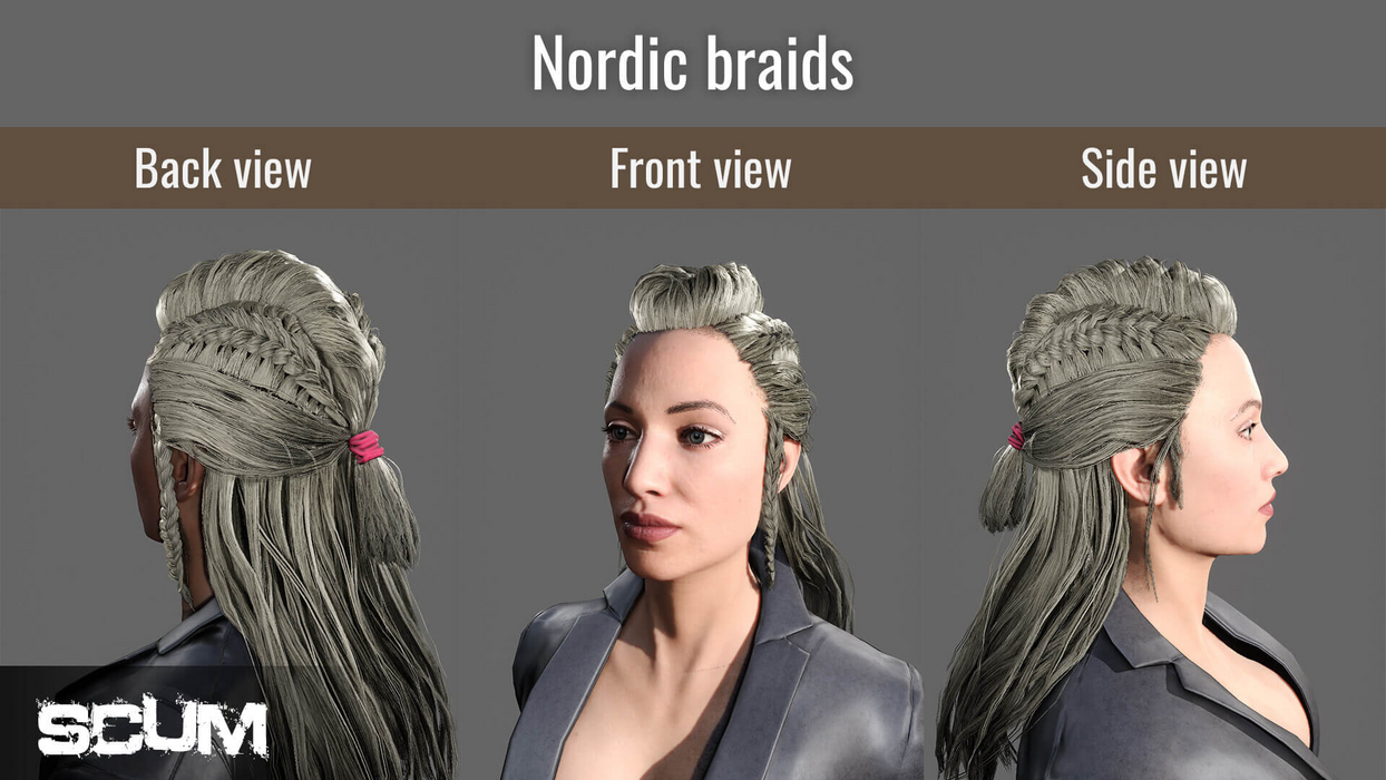 SCUM Female Hair Pack  للبيع في مصر من خلال Games2Egypt