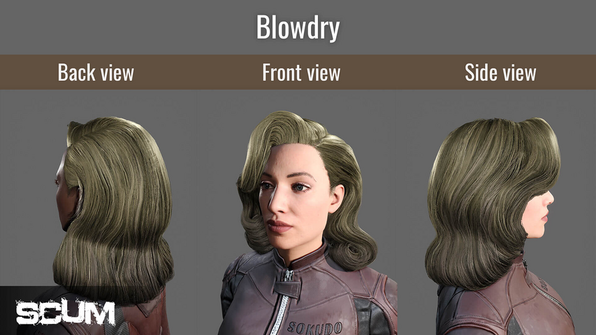 SCUM Female Hair Pack – image 12