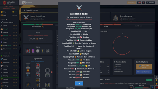 Melvor Idle  للبيع في مصر من خلال Games2Egypt
