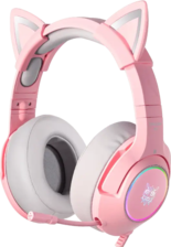 Onikuma K9 Wired RGB Gaming Headset for PC - Pink (94399)