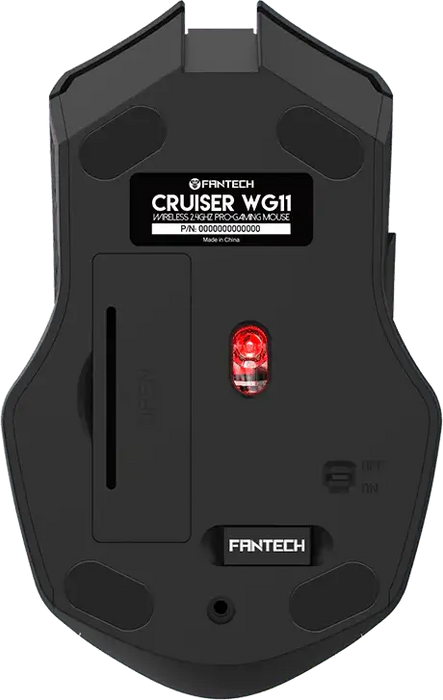 جيمنج ماوس WG11 CRUISER من فانتيك - أسود  للبيع في مصر من خلال Games2Egypt