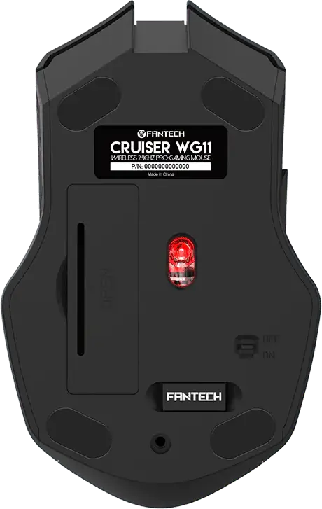 جيمنج ماوس WG11 CRUISER من فانتيك - أسود – صورة 3